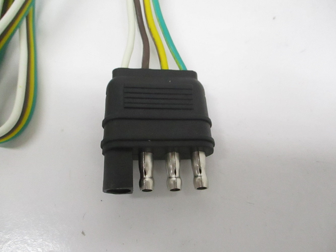 48" 4 Way Flat Plug Camper Boat Trailer Truck Car Extension Wire Harness