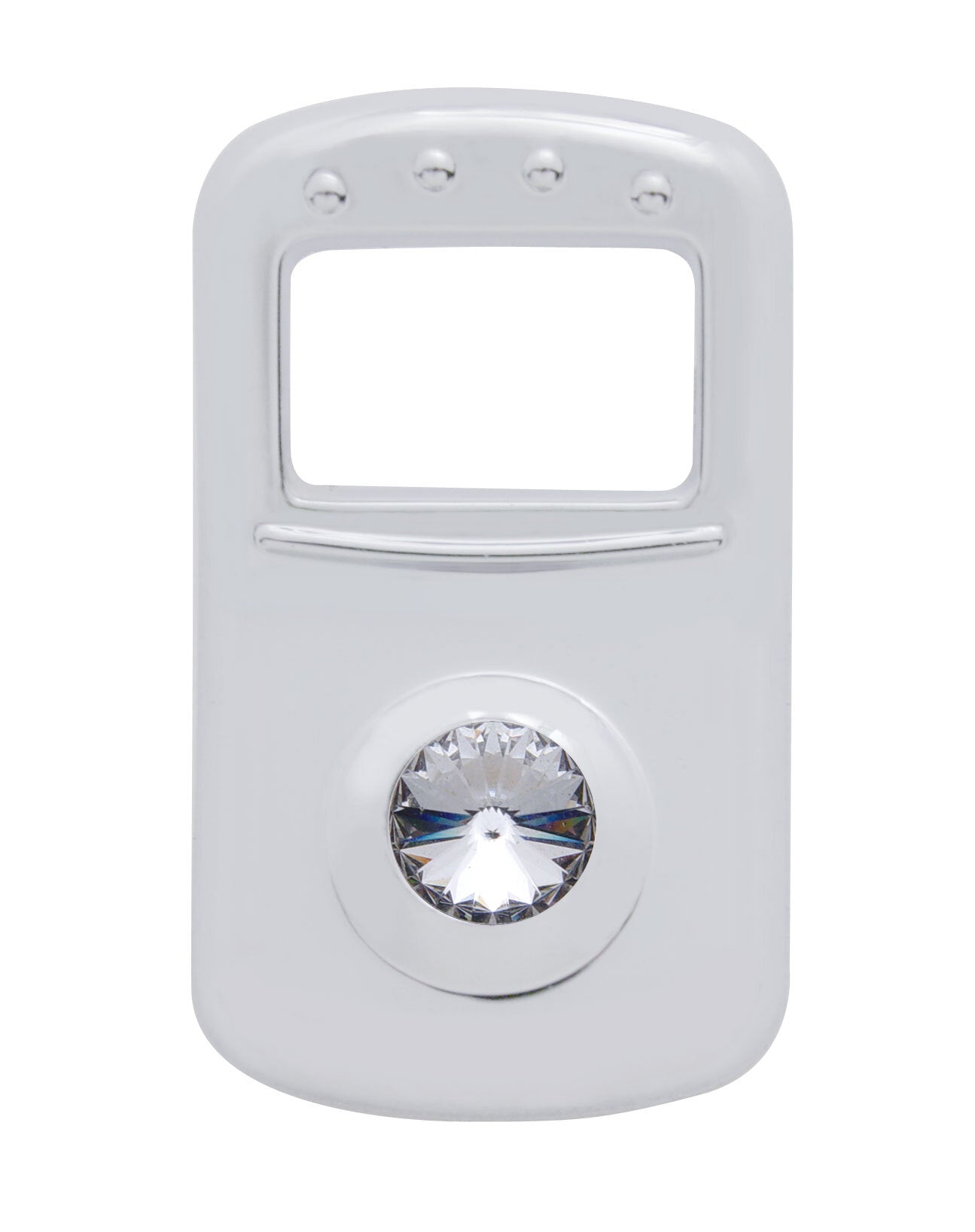 Rocker Switch Cover Fits Kenworth/Peterbilt - Clear Diamond (Card of 3)
