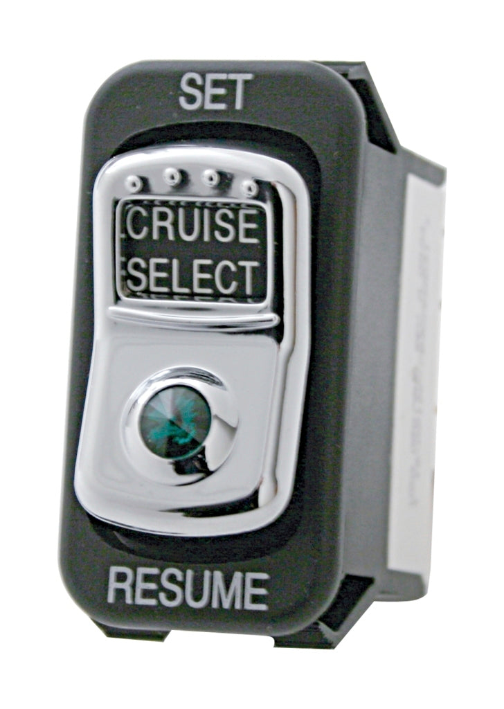 Rocker Switch Cover Fits Kenworth/Peterbilt - Green Diamond (Card of 3)