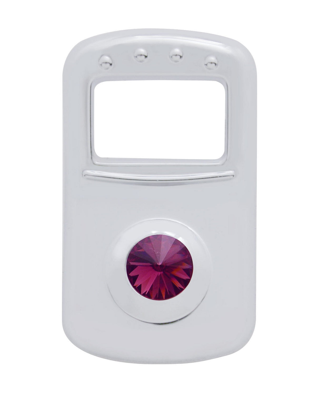 Rocker Switch Cover Fits Kenworth/Peterbilt - Purple Diamond (Card of 3)