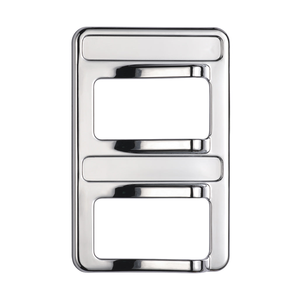 Chrome Rocker Switch Cover Peterbilt 579 (2012-2019) 567 (2004-2019) 2-Switches