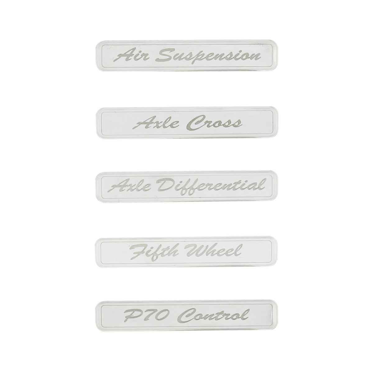 Peterbilt 579 2013-2019 and 2014-2018 567 Chrome Rocker 3 Switch Cover