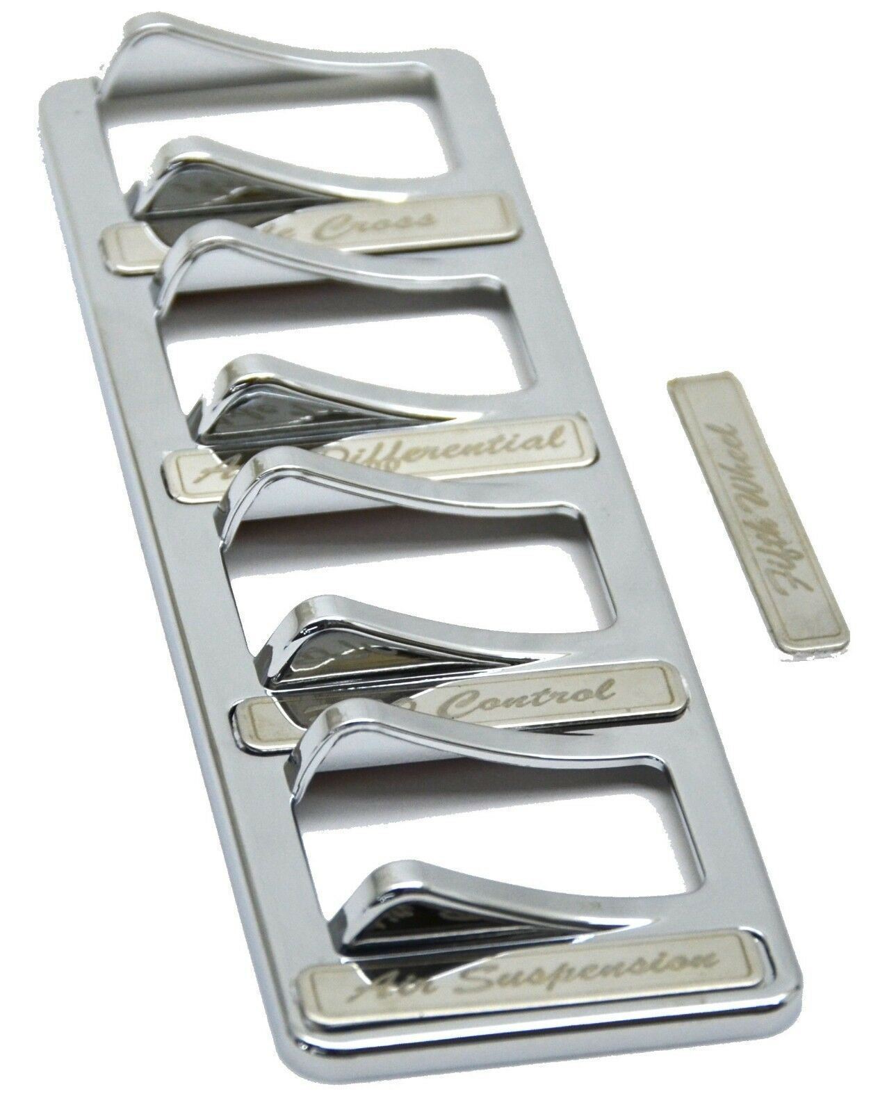 Peterbilt 579 2013-2019 and 2014-2018 567 Chrome Rocker 4 Switch Cover