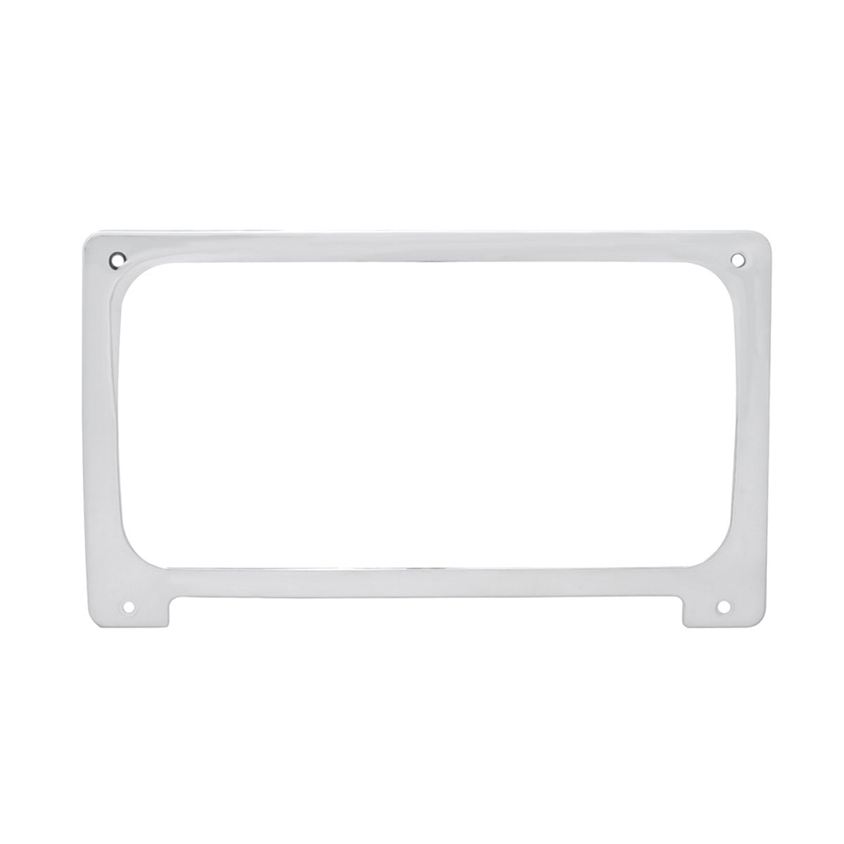 Chrome Center Gauge Cluster Cover W/Visor For Freightliner Century, Columbia, M2