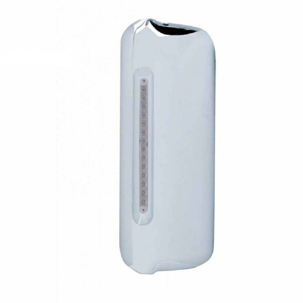 Freightliner Mirror Cover w/ 14 LED Light Bar (Driver) - Amber LED/Clear Lens