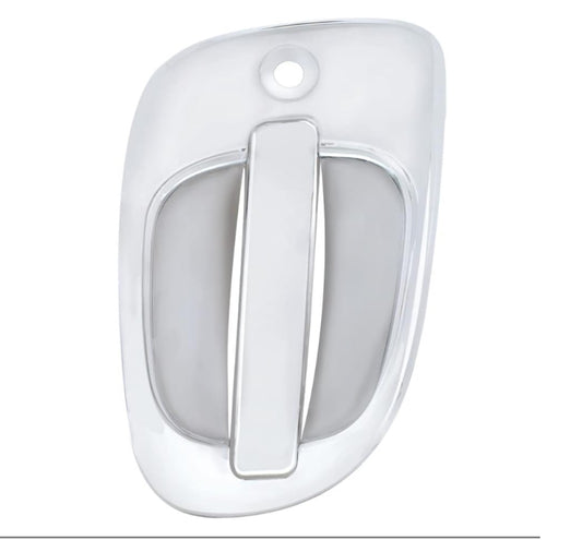 Chrome Plastic Exterior Door Handle Cover Freightliner Cascadia, M2, Driver Side