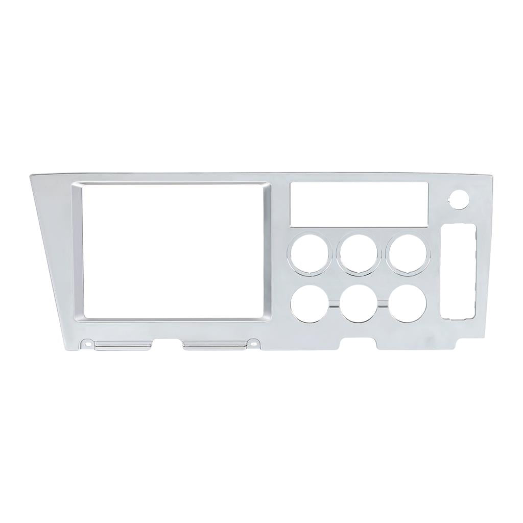 Chrome Center Dash Upper Panel For 2018-2021 Freightliner Cascadia