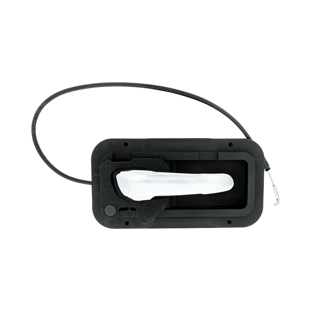 Chrome Interior Door Handle W/Cable Peterbilt 389 08-23, 386 06-16 Passenger