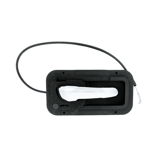 Chrome Interior Door Handle W/Cable Peterbilt 389 08-23, 386 06-16 Passenger