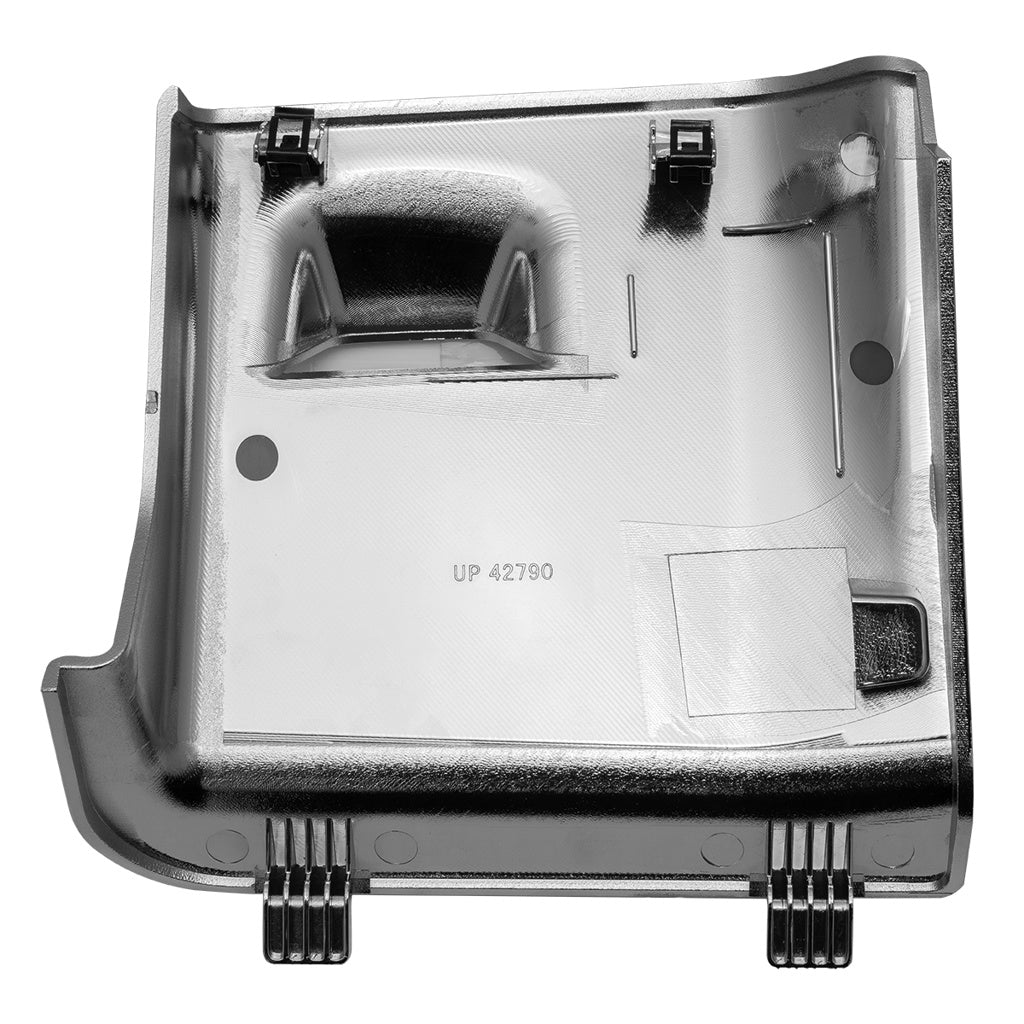 Chrome Plastic Fuse Compartment Access Cover. Fits Various Fits Kenworth T680, T880