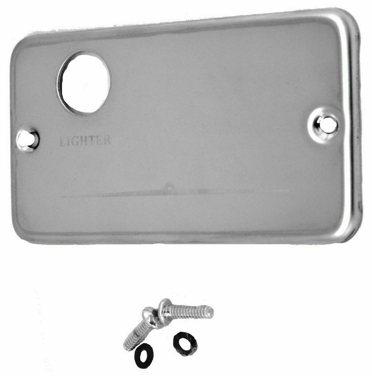 Dash Plate Lighter Replacement Stainless Steel for Freightliner Classic FLD