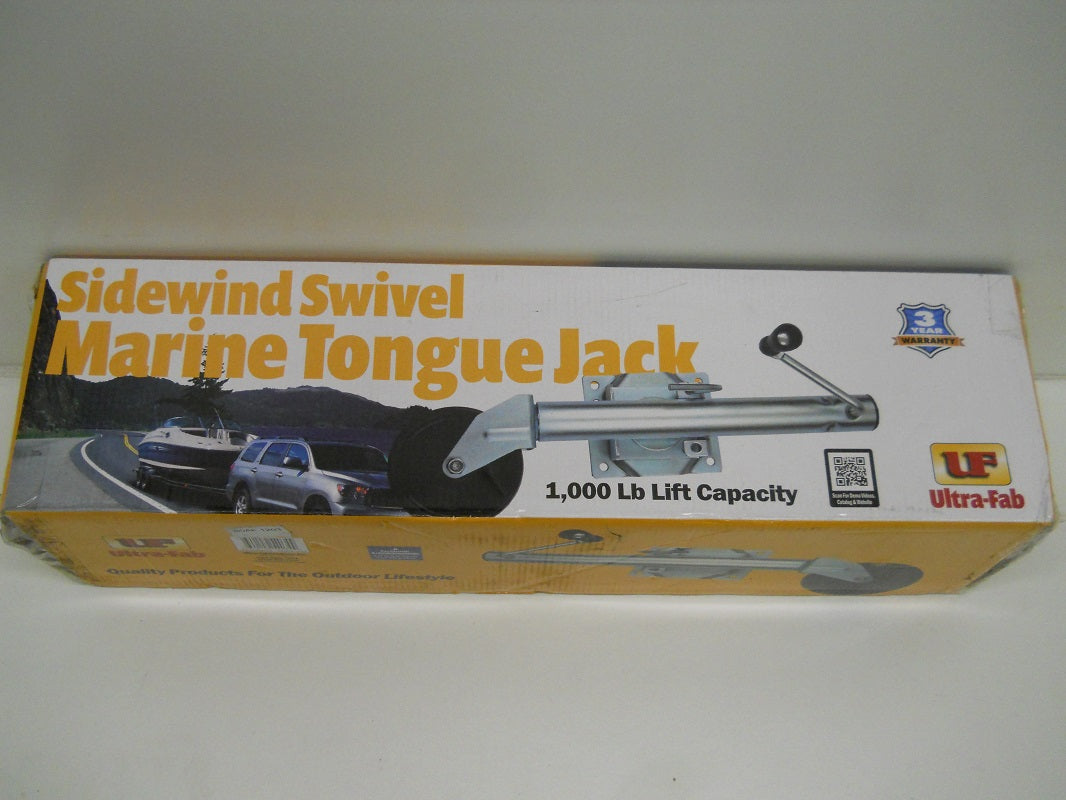 Boat Utility Trailer Pivoting Swivel Tongue Jack Kit / 1000 LB Tongue Capacity