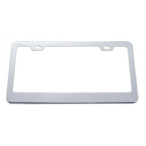 Chrome Metal Car Pickup Truck RV License Plate Tag Frame Holder / Full Size