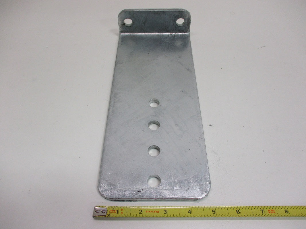 (4) Vertical Pontoon Boat Trailer Bunk Bolster L Brackets / 5" by 12" Galvanized