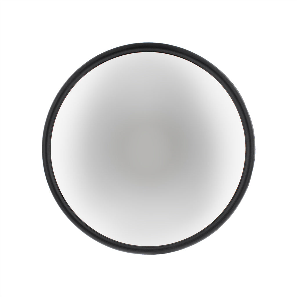 8-1/2" 430 Stainless-Steel 320R Heated Convex Mirror. Centered Mounting Stud