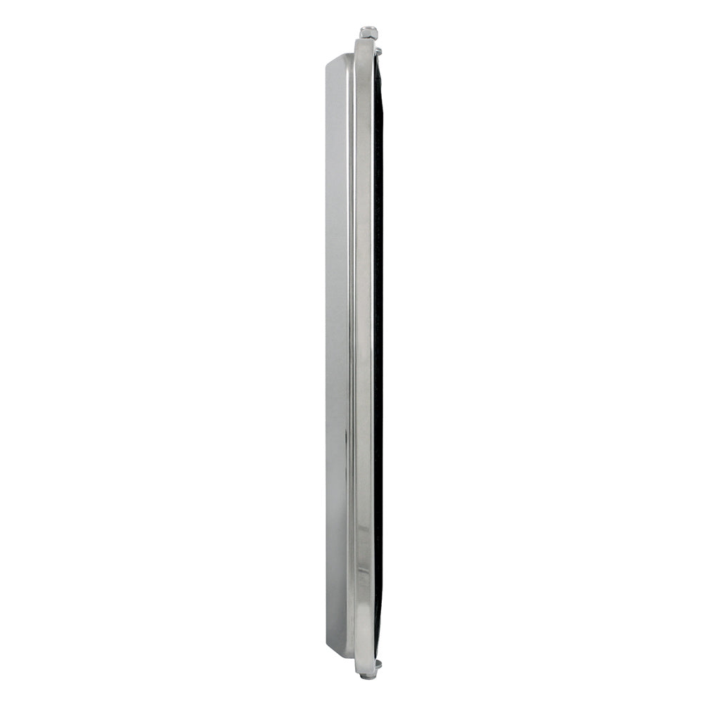 7" X 16" 430 Stainless Steel West Coast Style Mirror Non Heated Truck Semi RV