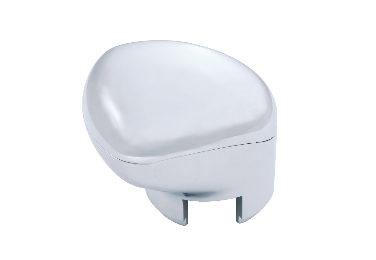 12" Chrome Shifter Shaft Extension with lower Gearshift Cover and Shift Knob