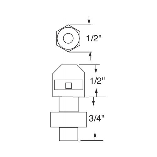 (2) White LED Stainless Steel License Plate Light Fasteners / Directional Light