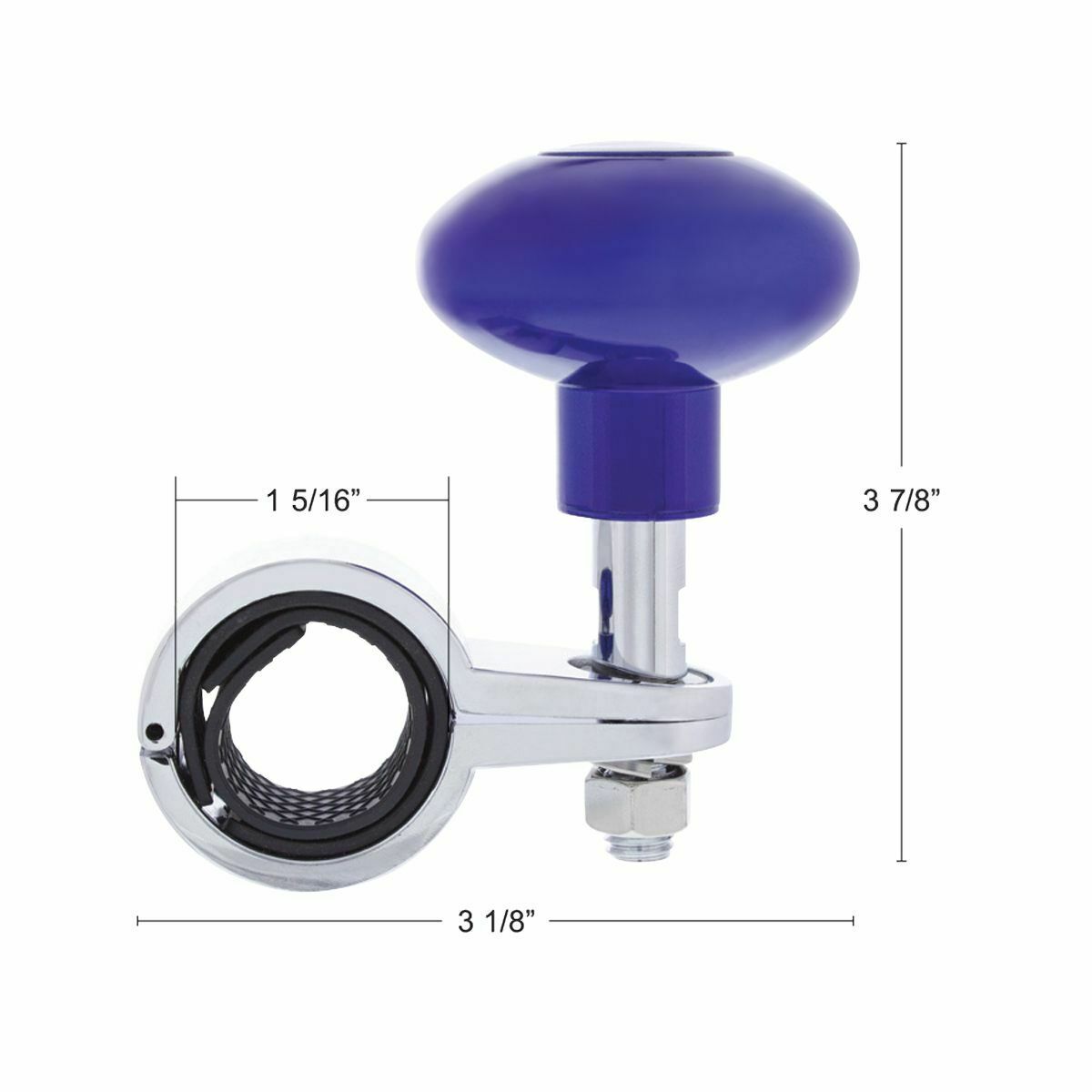 Heavy Duty Steering Wheel Spinner - Indigo Blue