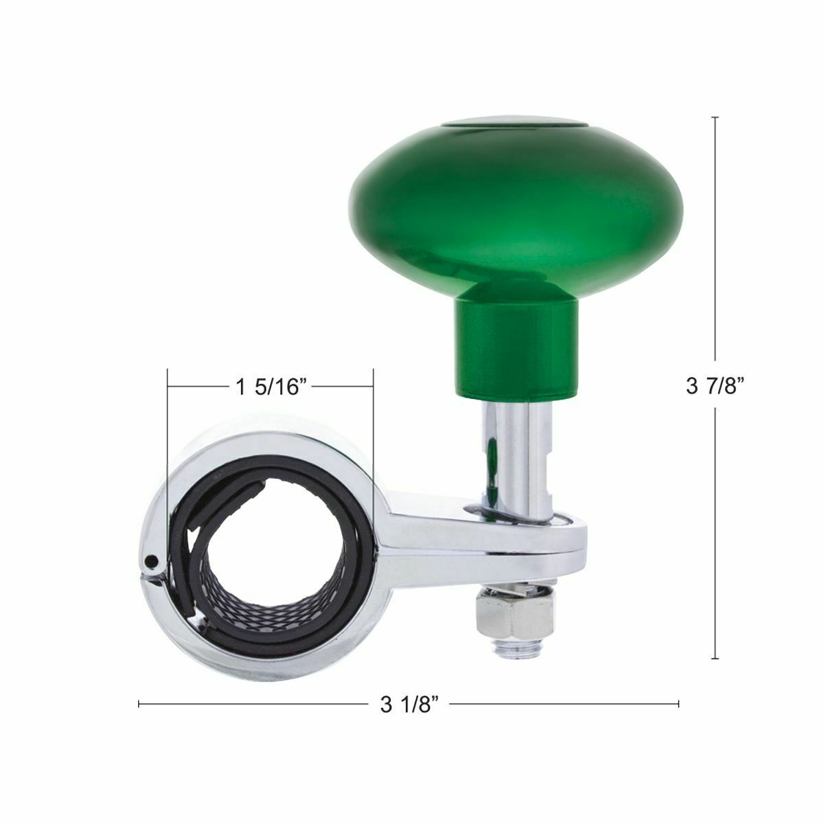 Heavy Duty Steering Wheel Spinner - Emerald Green