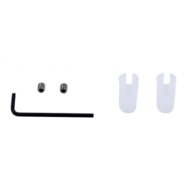 Universal Chrome Aluminum Pistol Grip Gear Shift Knob Lever Handle Cover