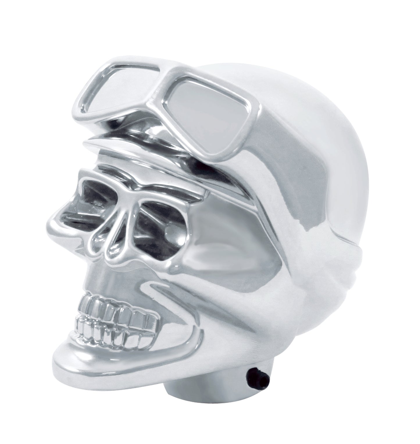 Skull Biker Gearshift Knob Only - Chrome