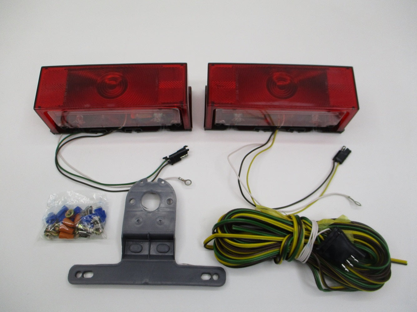 Submersible Incandescent Over 80" Trailer Marker Stop Brake Turn Tail Light Kit