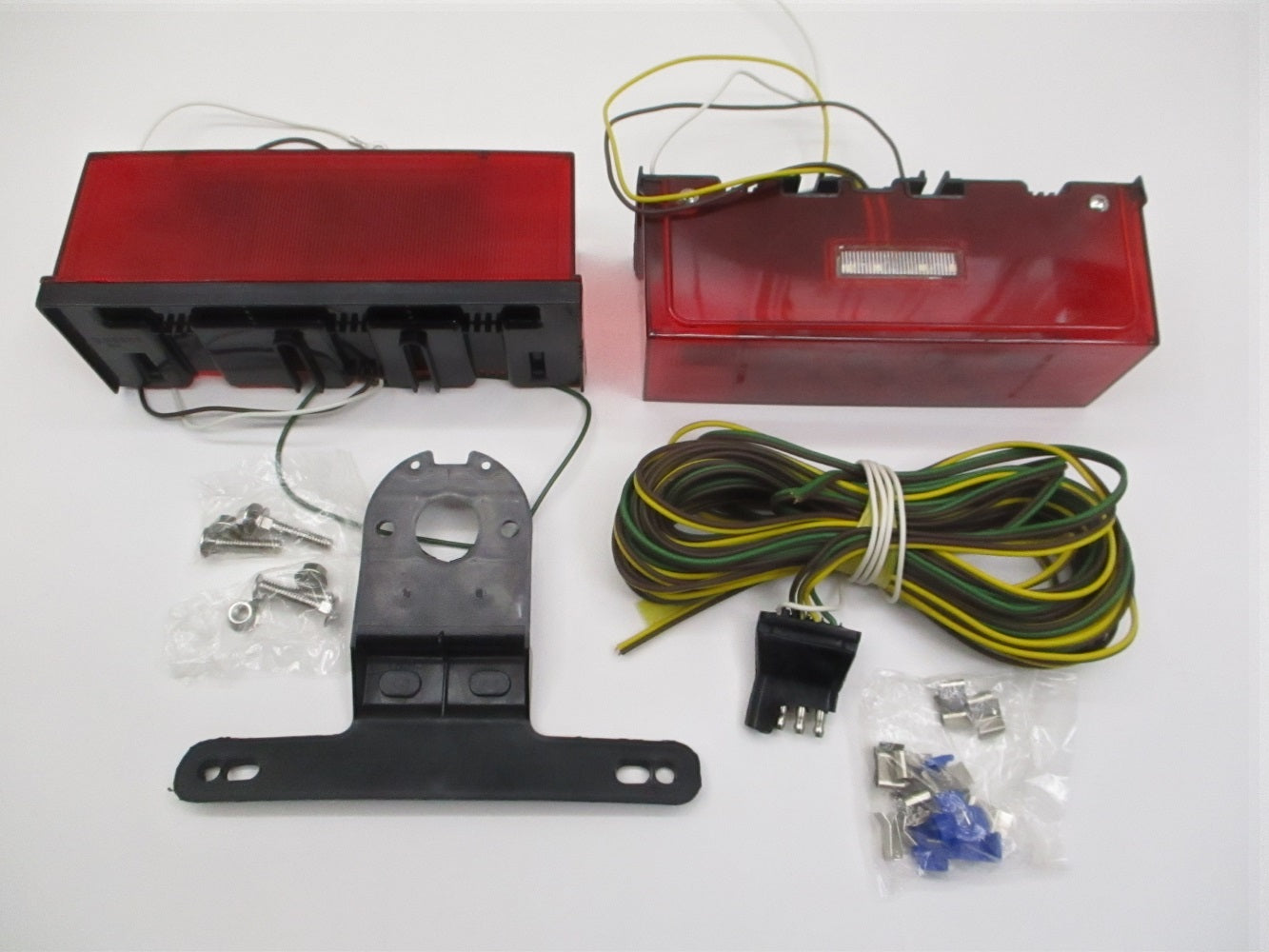 Submersible LED Over 80" Trailer Marker Stop Brake Turn Tail Light Kit