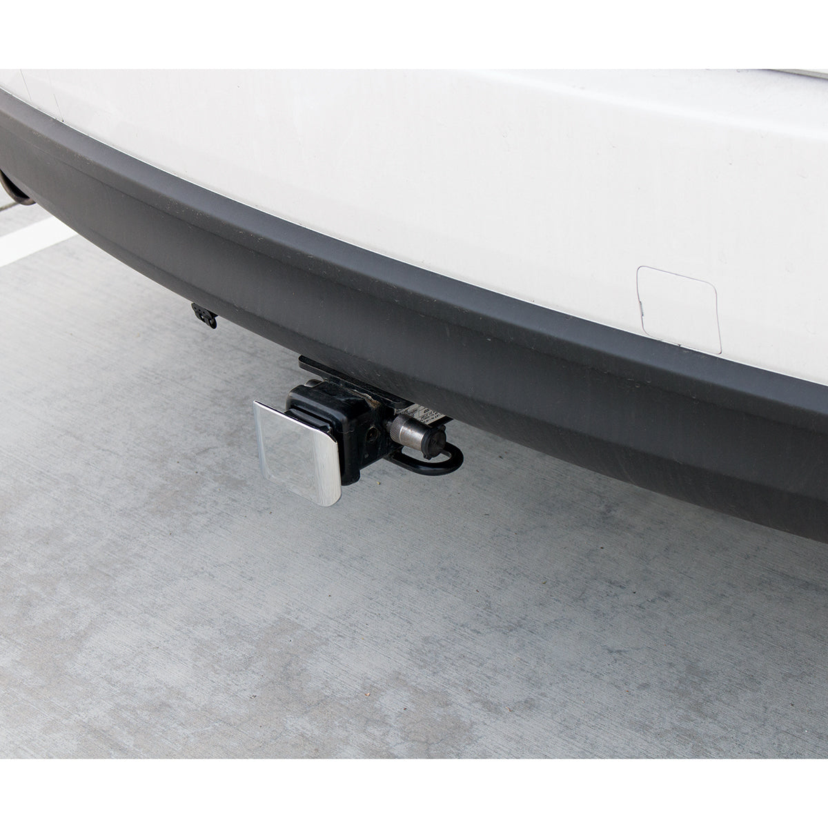 Chrome Plastic Hitch Cover For 2" X 2" Trailer Hitch Receivers Truck Trailer