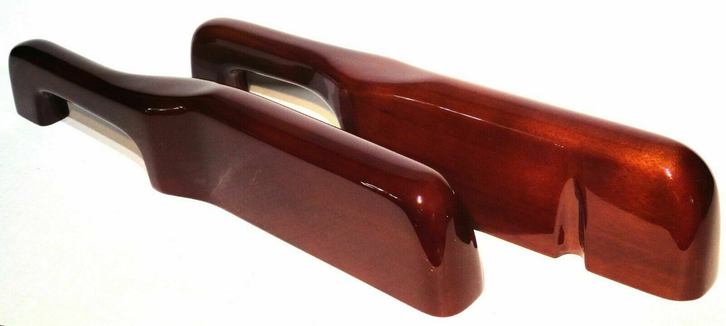 Pair of Wood Armrest For Peterbilt 379/378/377 (1988-01) and 335/330 (1995-01)