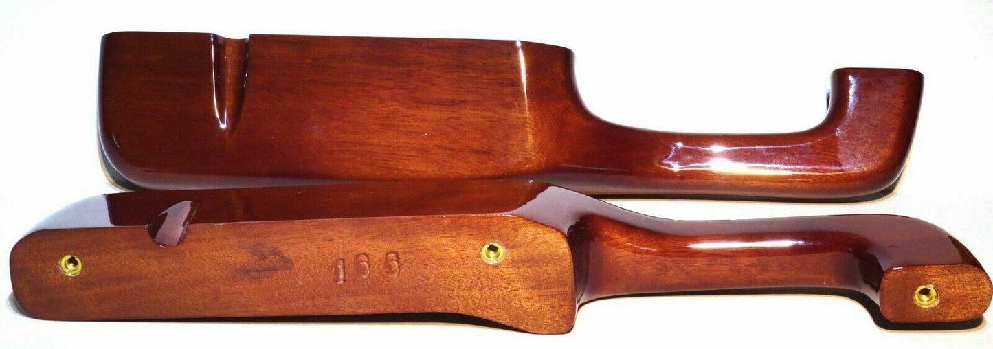 Pair of Wood Armrest For Peterbilt 379/378/377 (1988-01) and 335/330 (1995-01)