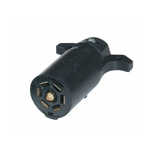 7 Way Flat Pin Plug For Truck Trailer LED Light Wiring
