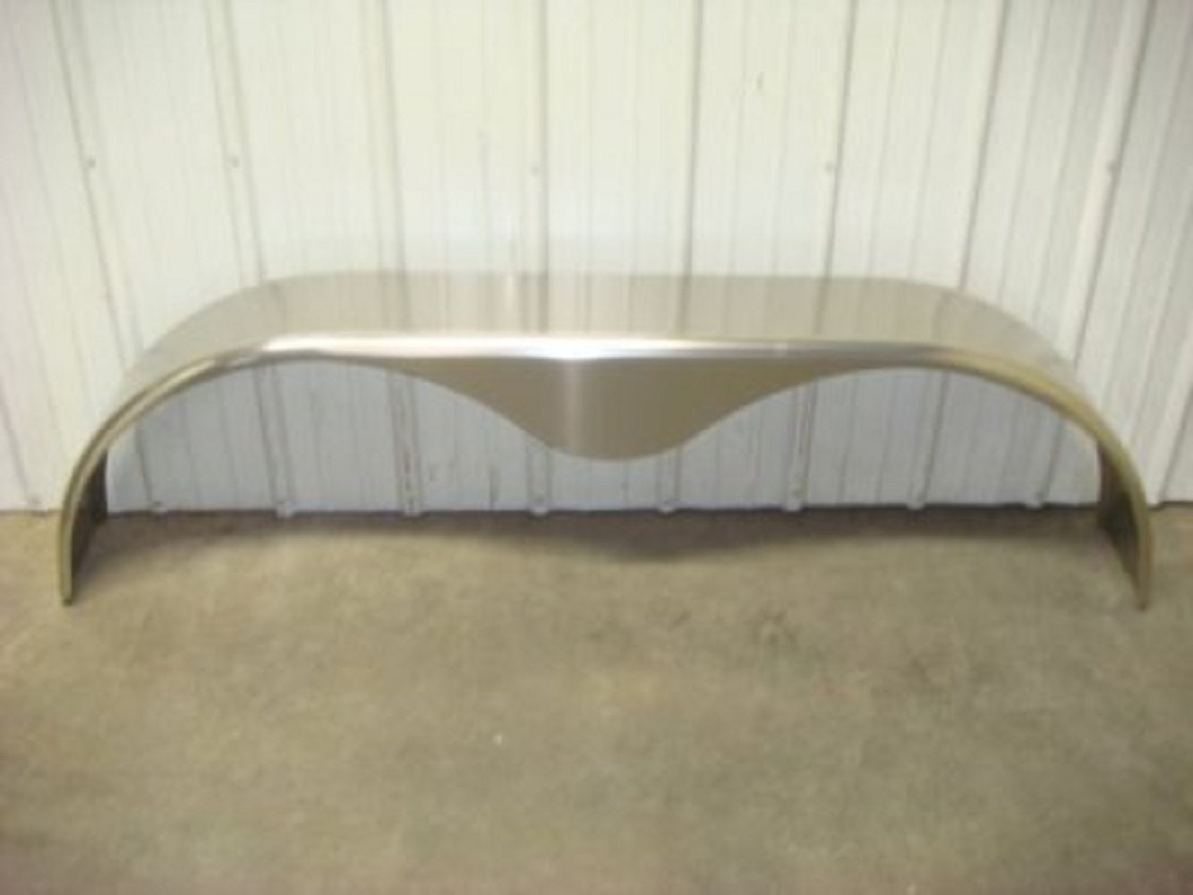 Single (1) Tandem Smooth Aluminum Cargo Trailer Teardrop Fender 72"L 20"H 9"W
