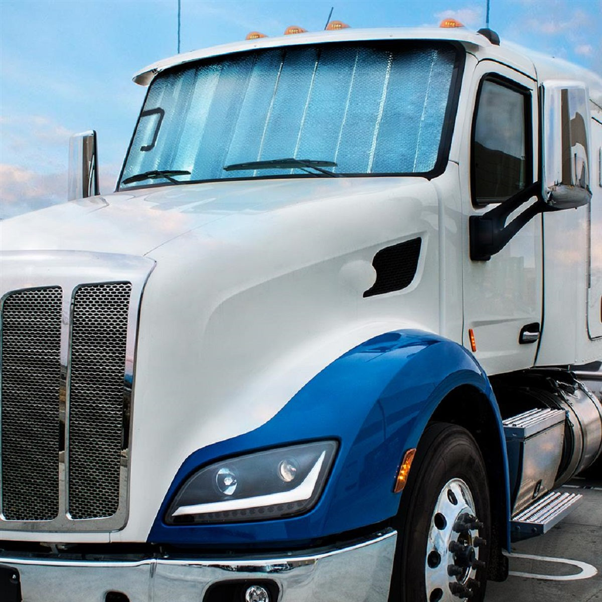Windshield Sunshade For 2008-2019 Peterbilt 579