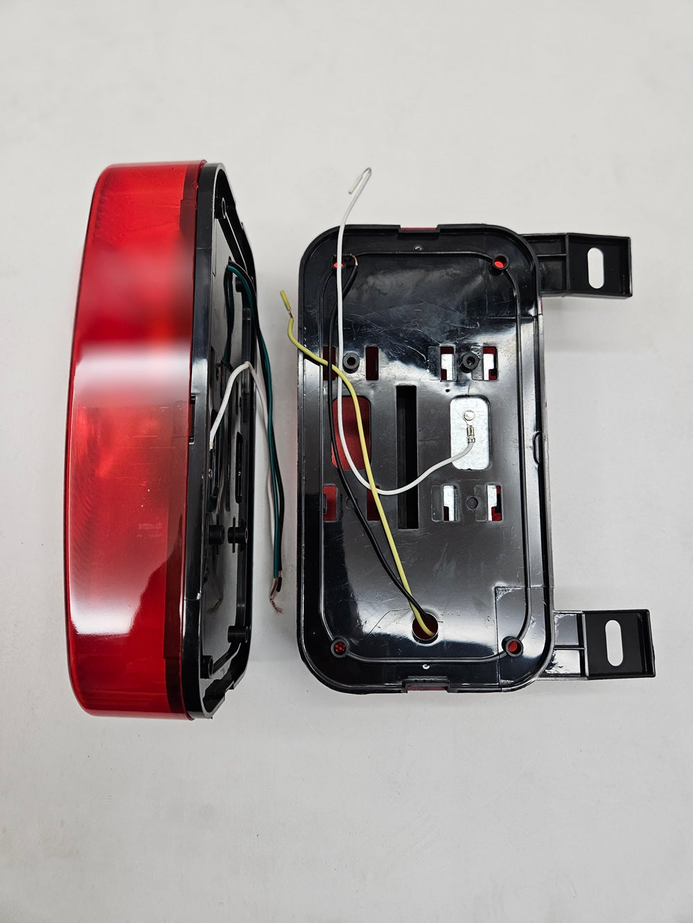 RV Camper Trailer Stop Turn Brake Tail Lights / License Light / Black Base