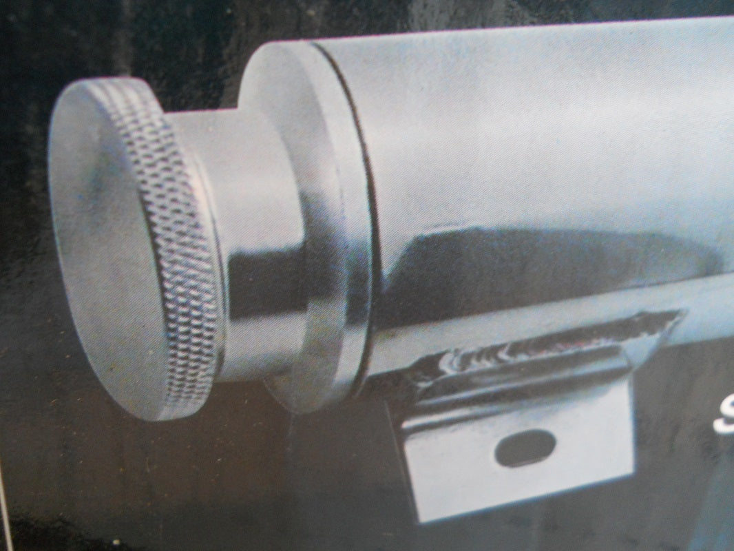 19" Polished Stainless Steel Radiator Overflow Tank Bottle Catch Can / Hardware