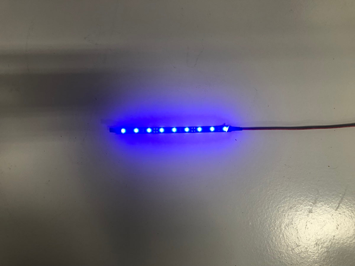 (5) 6" long 9 Blue LED Light Accent Strip Boat Car Truck RV