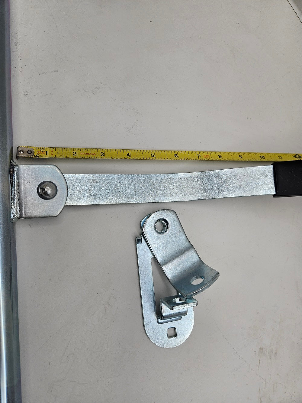Trailer Cam Bar 55" Swing Ramp Door Hinged Lock Hasp Latch Handle CamBar Latch