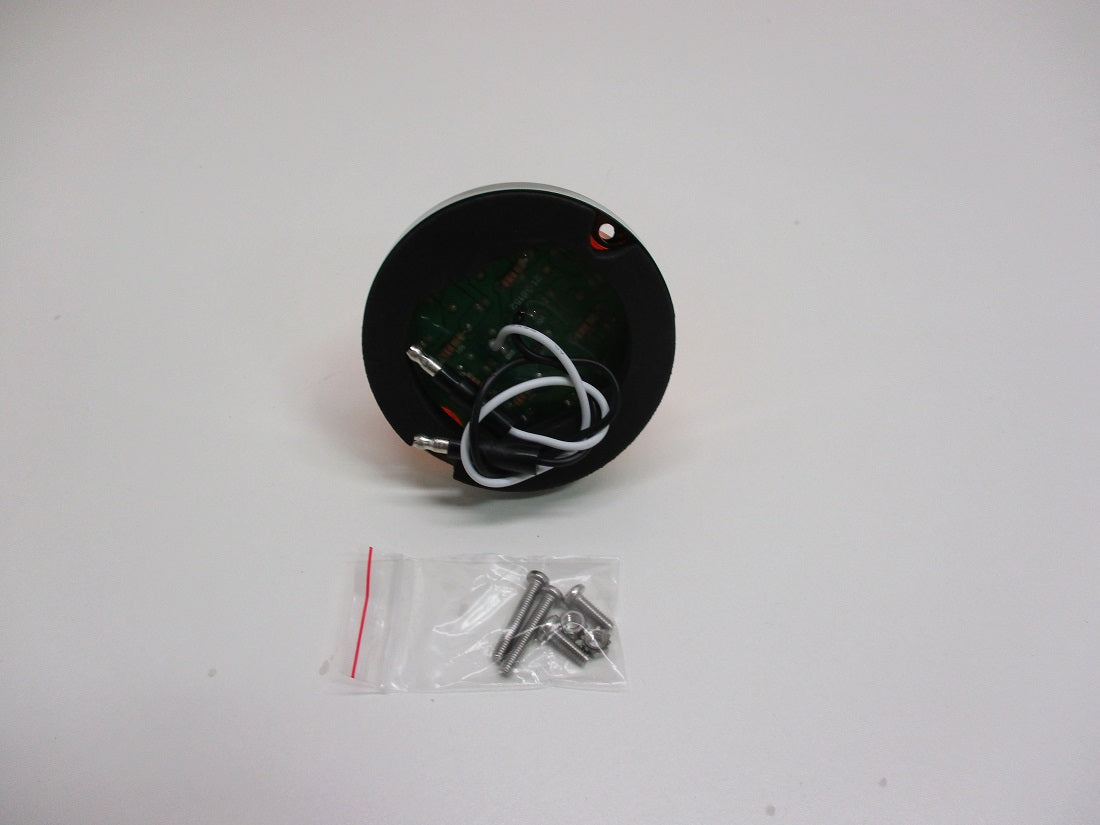 17 LED Watermelon Flush Mount Kit W/ Low Profile Bezel / Amber LED/Amber Lens