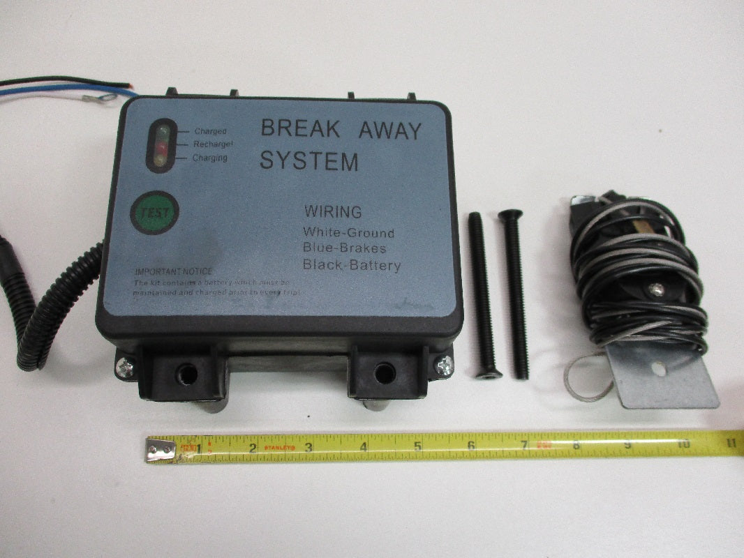 Camper Cargo Trailer Break Away Switch Safety Brake Kit / Switch and Battery Kit