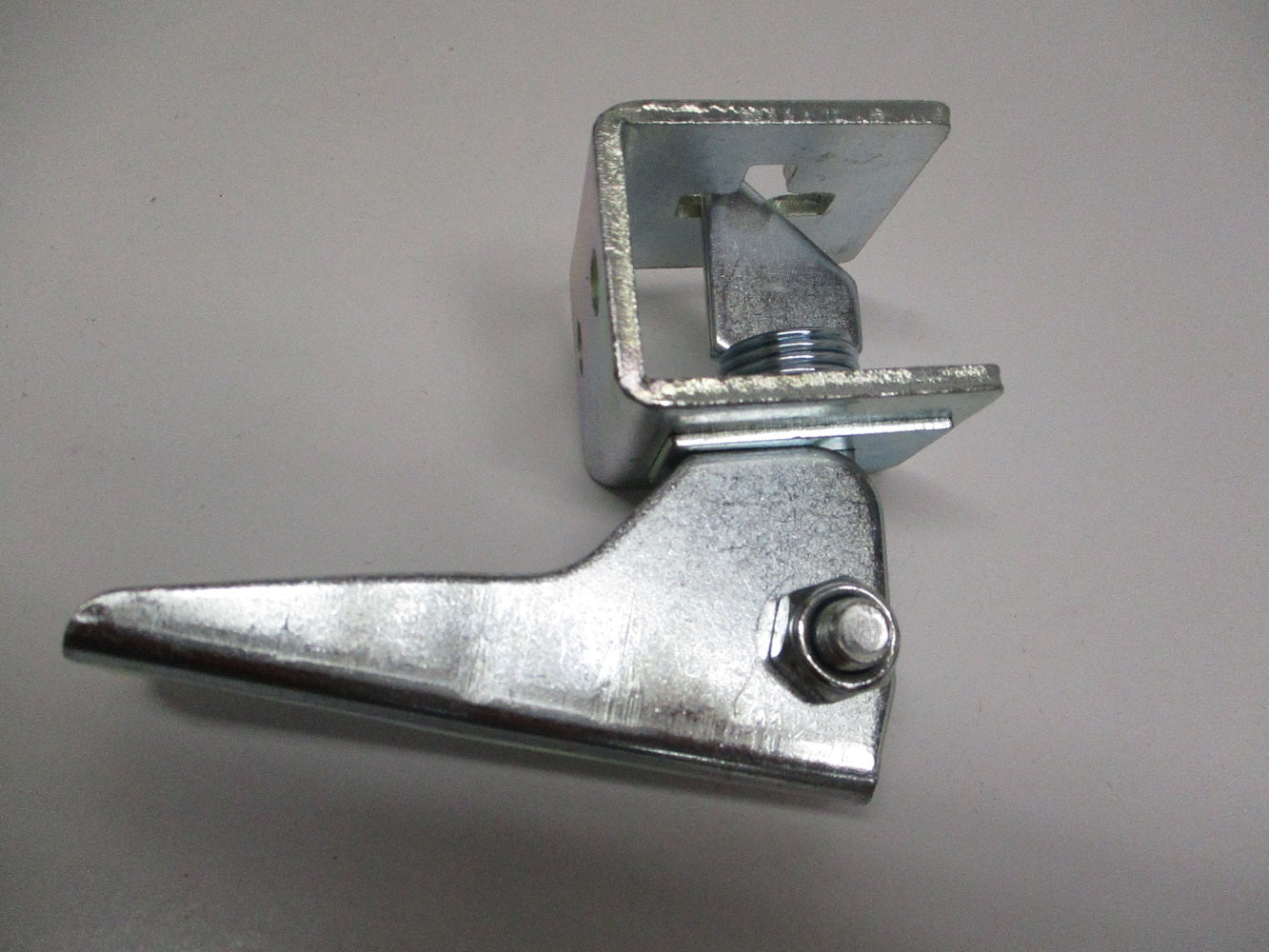 Tilt Bed Trailer Latch / Zinc Coated / Non Pinching Spring Loaded Steel Latch