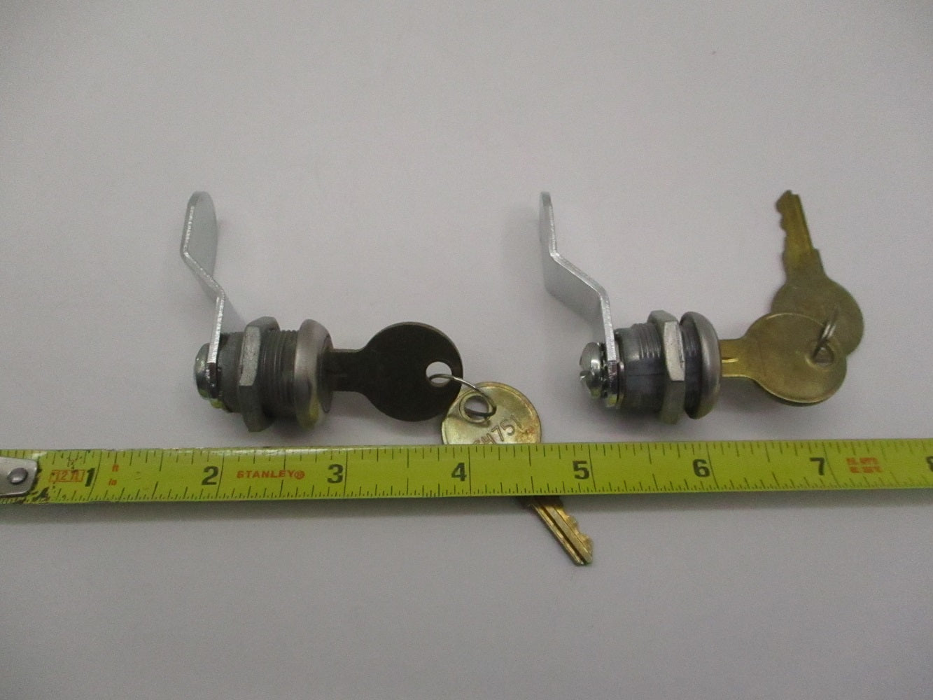 50 Pair Locking Cam Keysets Lock Sets Box Door Cabinet Lid Compartment RV