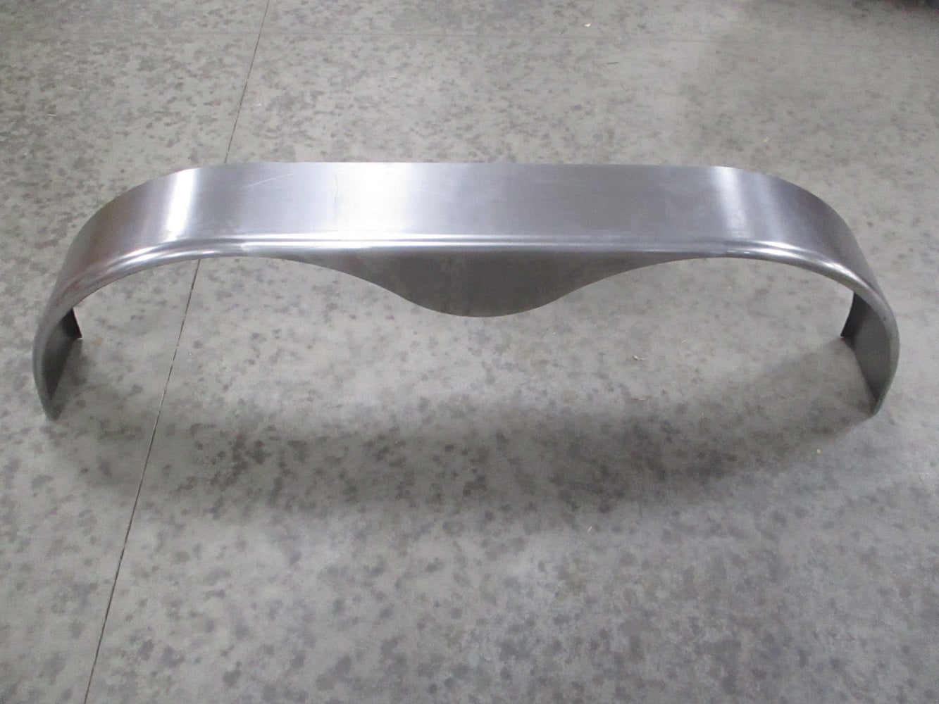 (1) Single Tandem Smooth Steel Utility Cargo Trailer Fender 16ga 72"L 20"H 9"W