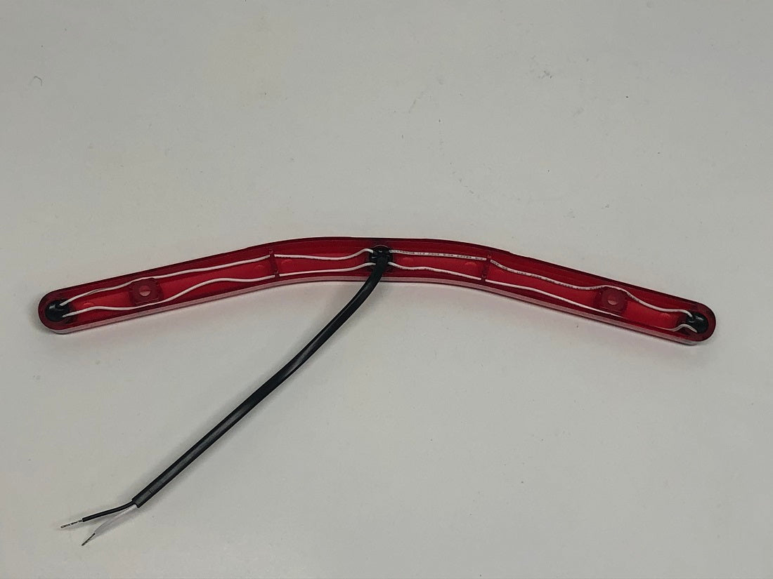 Red LED V-Shaped ID Light Bar Boat Trailer
