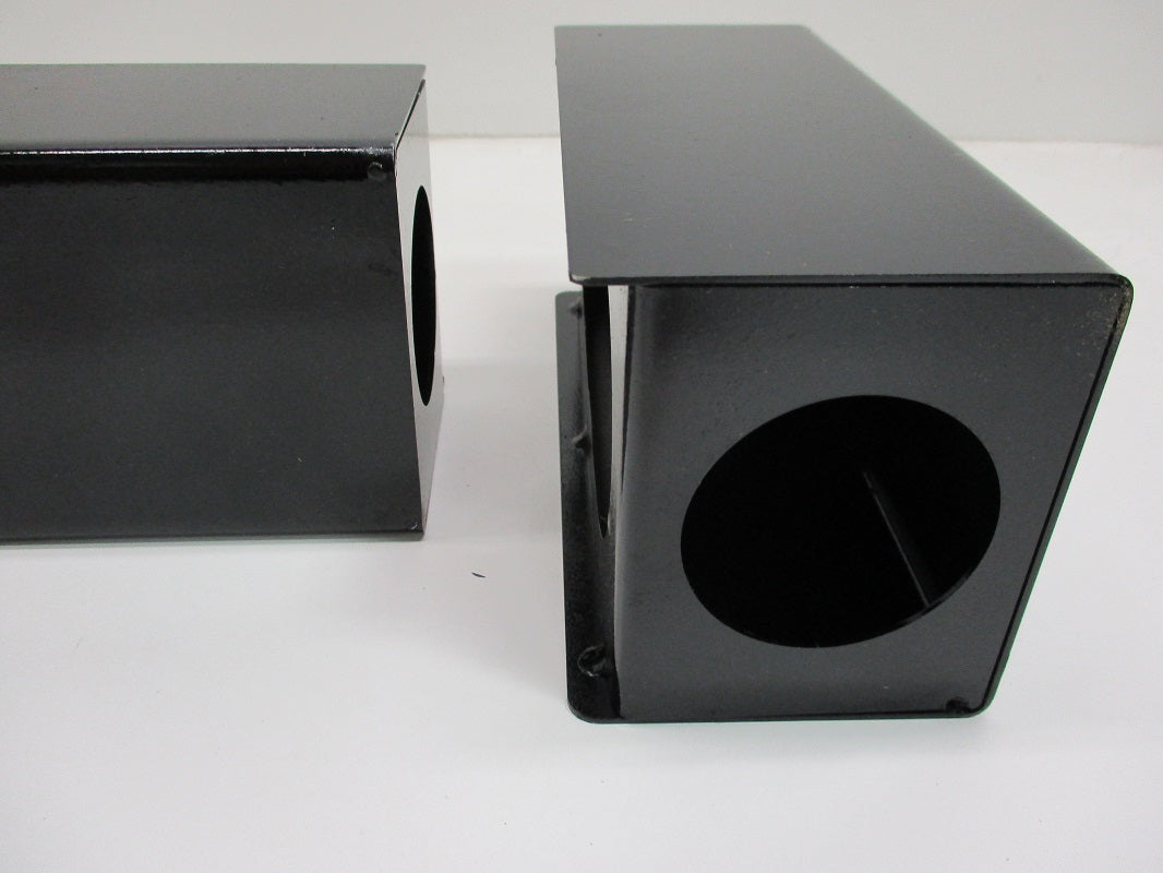 Black Steel Mounting Boxes for 6" LED Oval Brake Stop Turn Tail Marker Lights