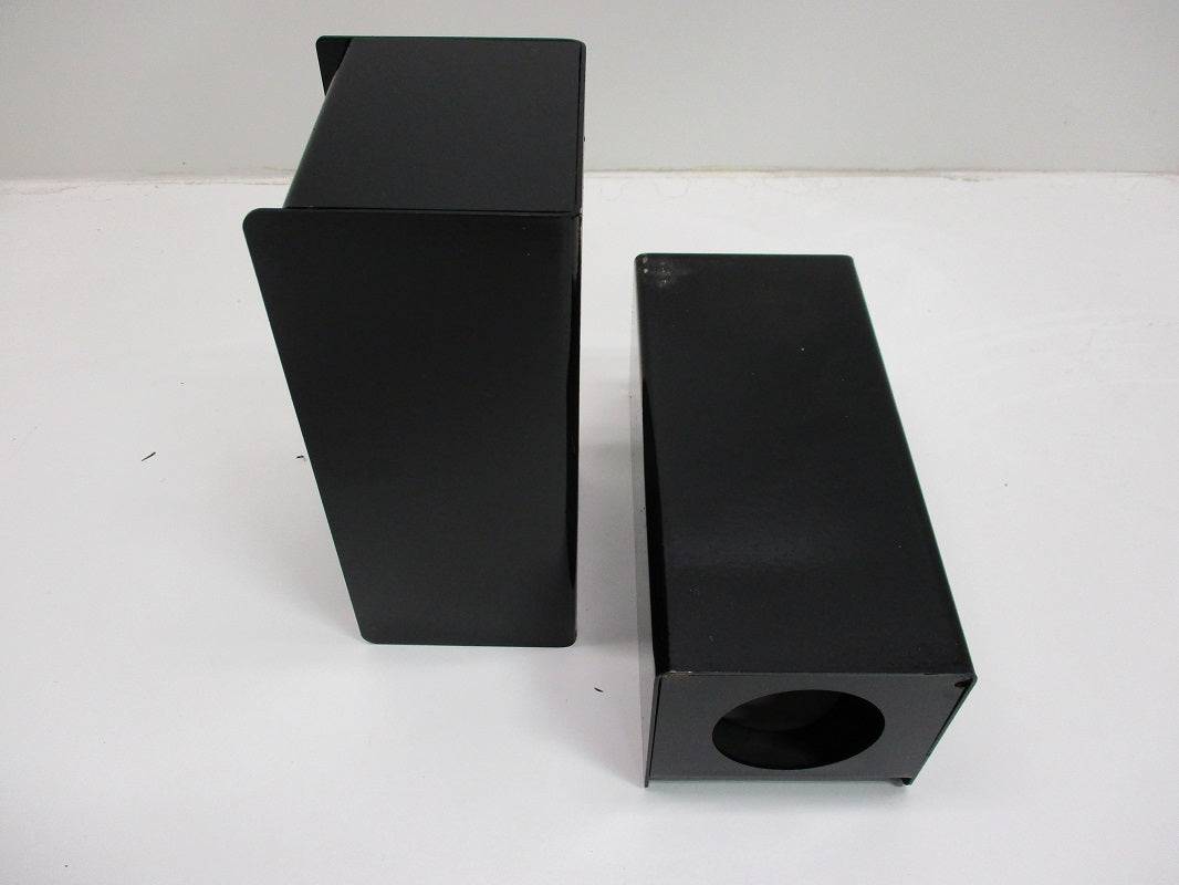 Black Steel Mounting Boxes for 6" LED Oval Brake Stop Turn Tail Marker Lights