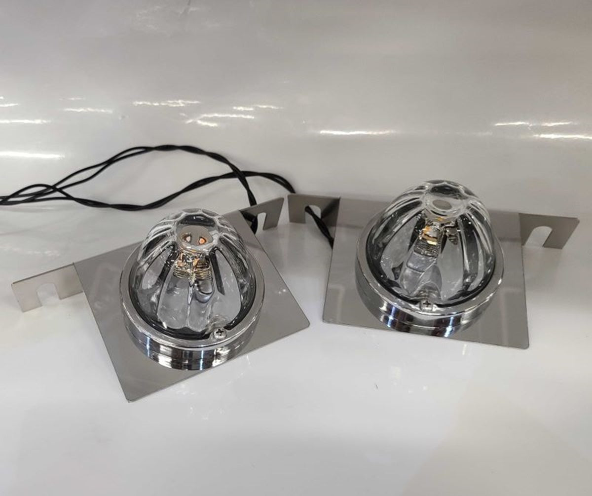 Pair of Compatible with Kenworth 13 Inch Rear Air Cleaner Brackets ONLY