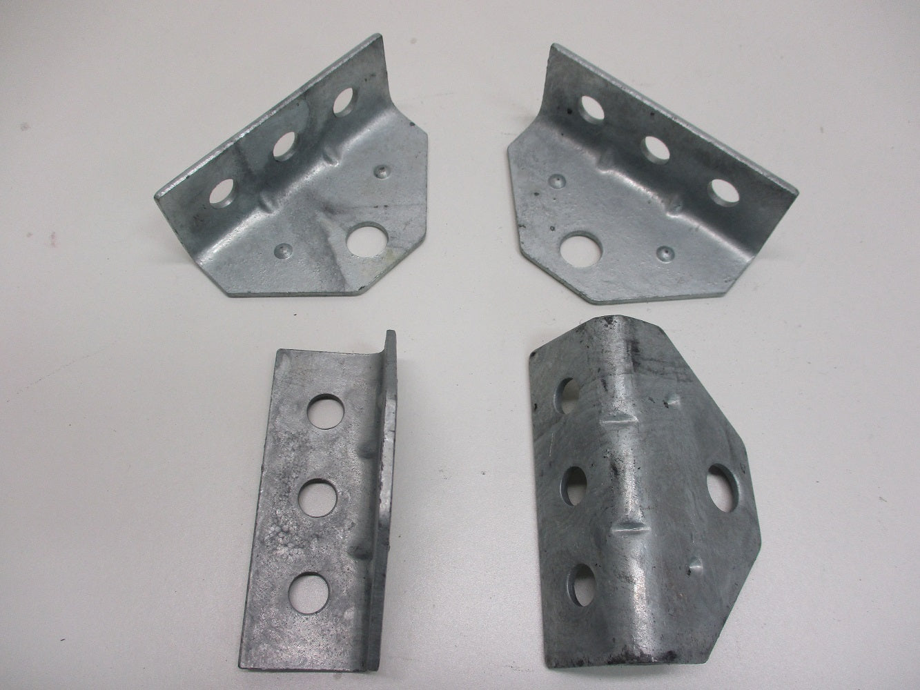 (4) Boat Pontoon Trailer Bolster Bunk Board Adjustable Swivel Brackets