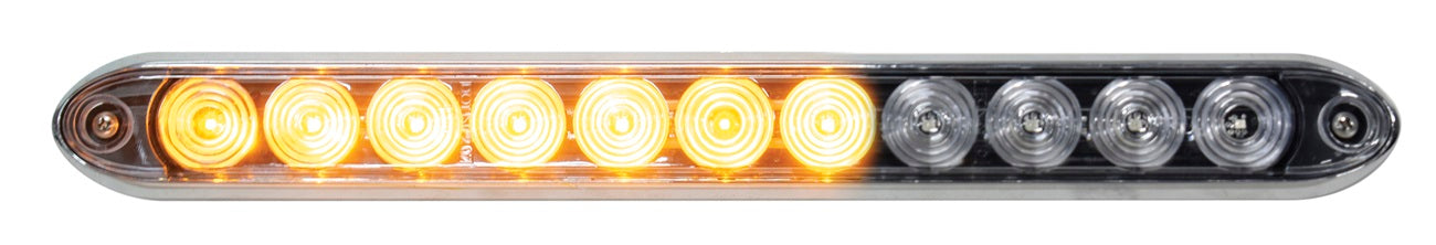 15-1/2" Amber LED Warning Traffic Advisor Directional Arrow Light Bar