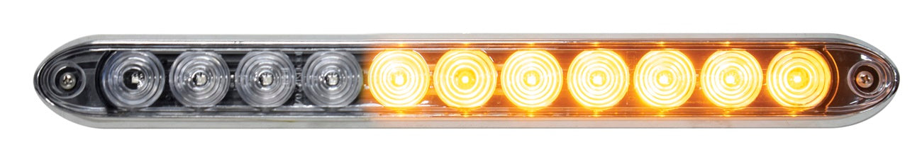 15-1/2" Amber LED Warning Traffic Advisor Directional Arrow Light Bar